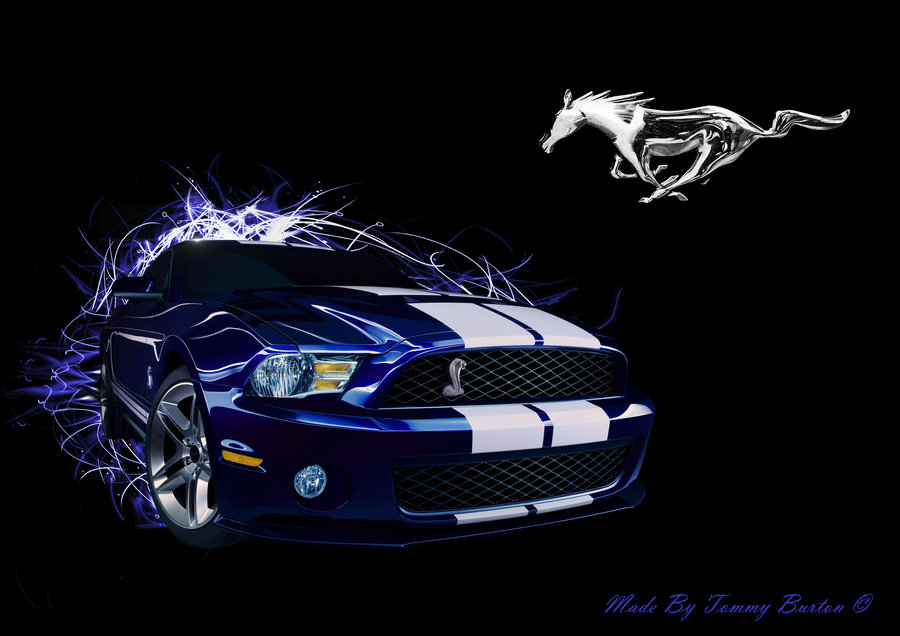 Abstract Ford Mustang Wallpaper by ramones112 900x636