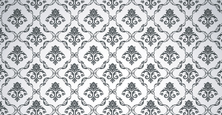 Traditional English Pattern Wallpaper Wall Decor