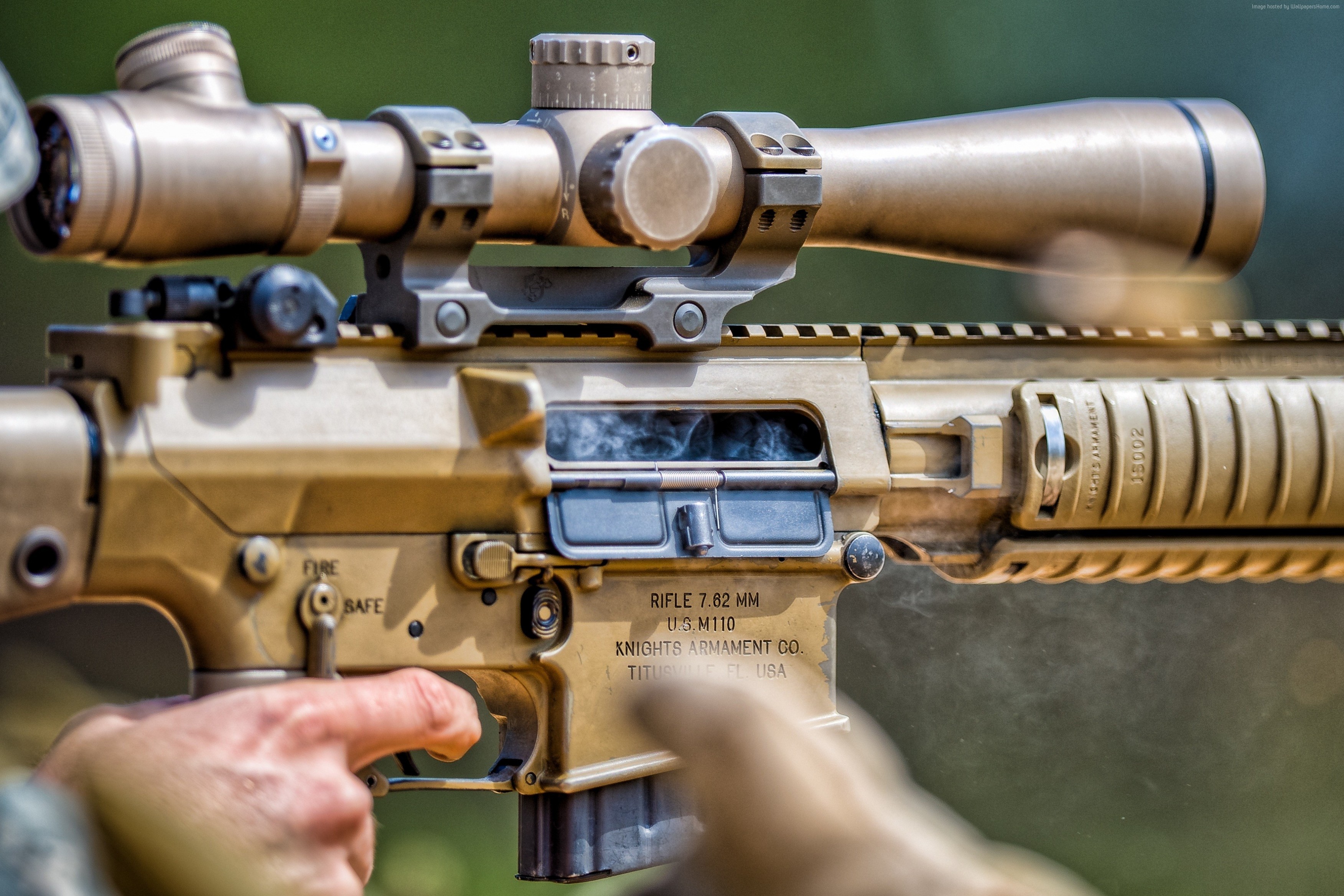 Firing Sr Scope 51mm Nato Stoner Rifle