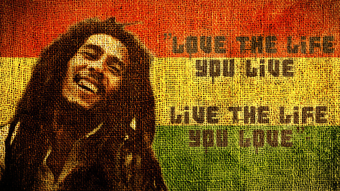 Bob Marley Poster HD Wallpaper Genovic