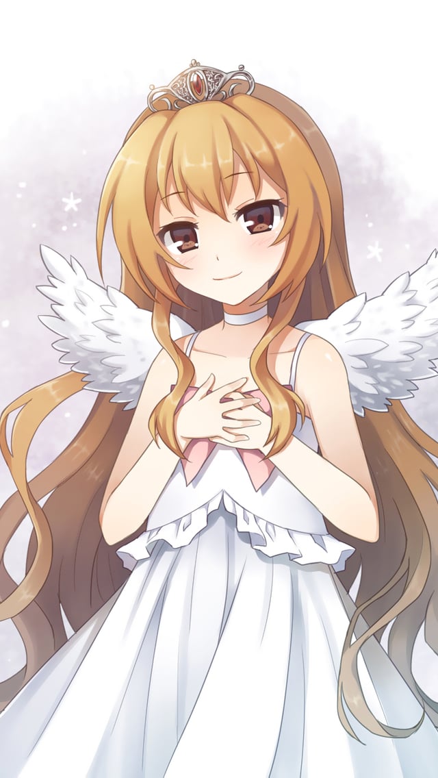 Cute Anime Angle Girl Wallpaper   Free iPhone Wallpapers