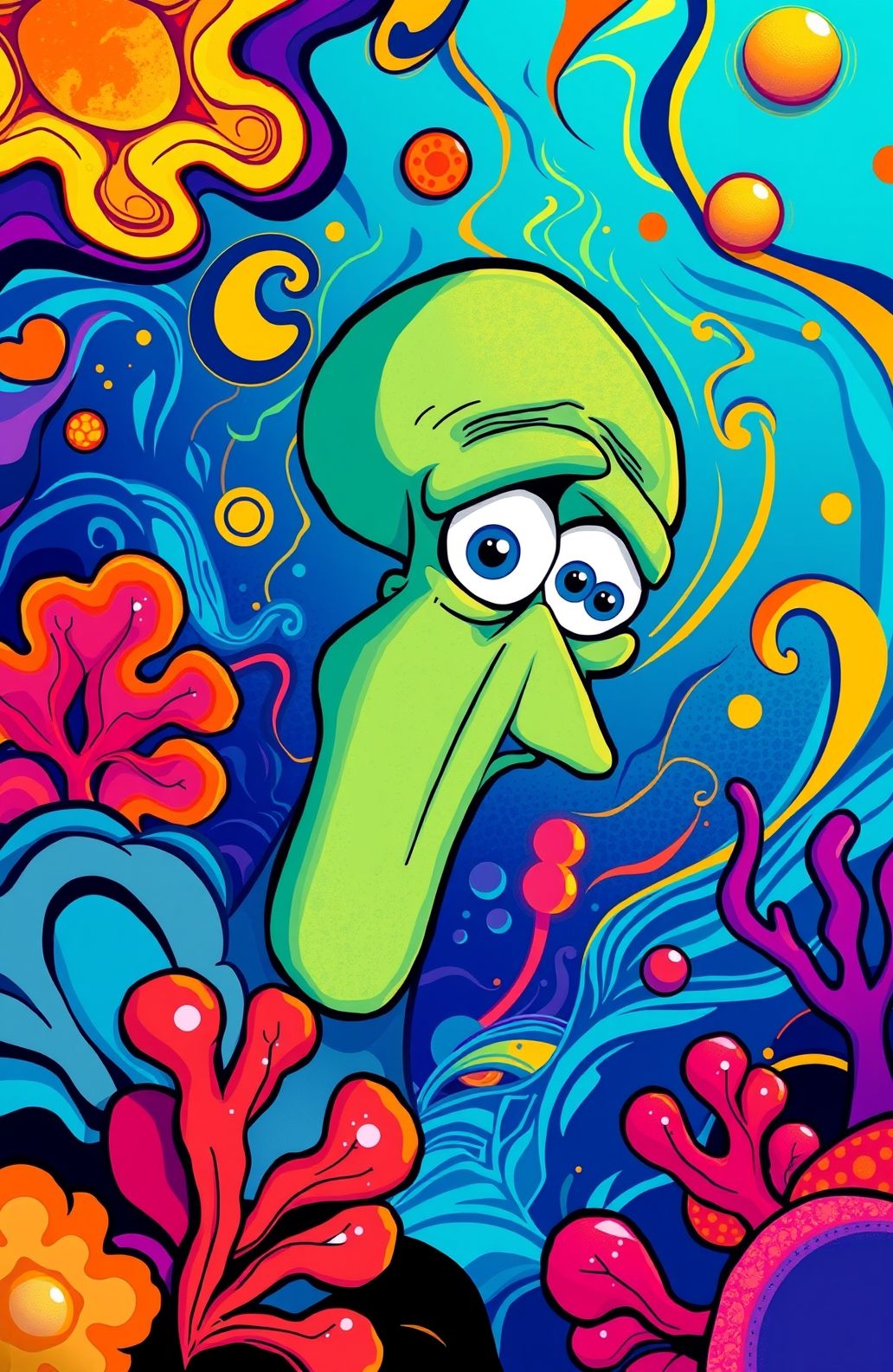 Squidward Wallpaper