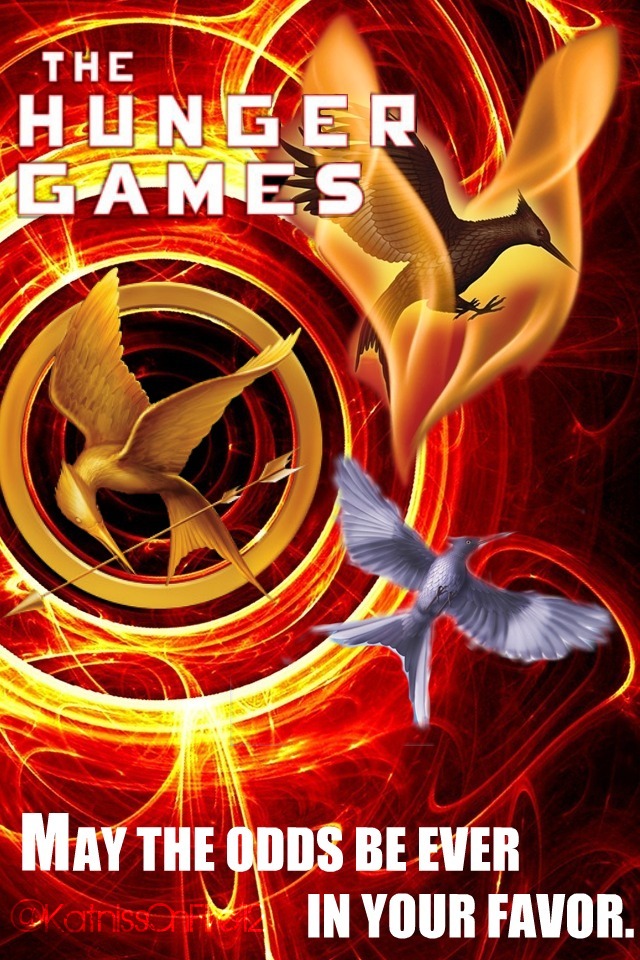 Hunger Games iPhone Background by TARDISofInsanity on