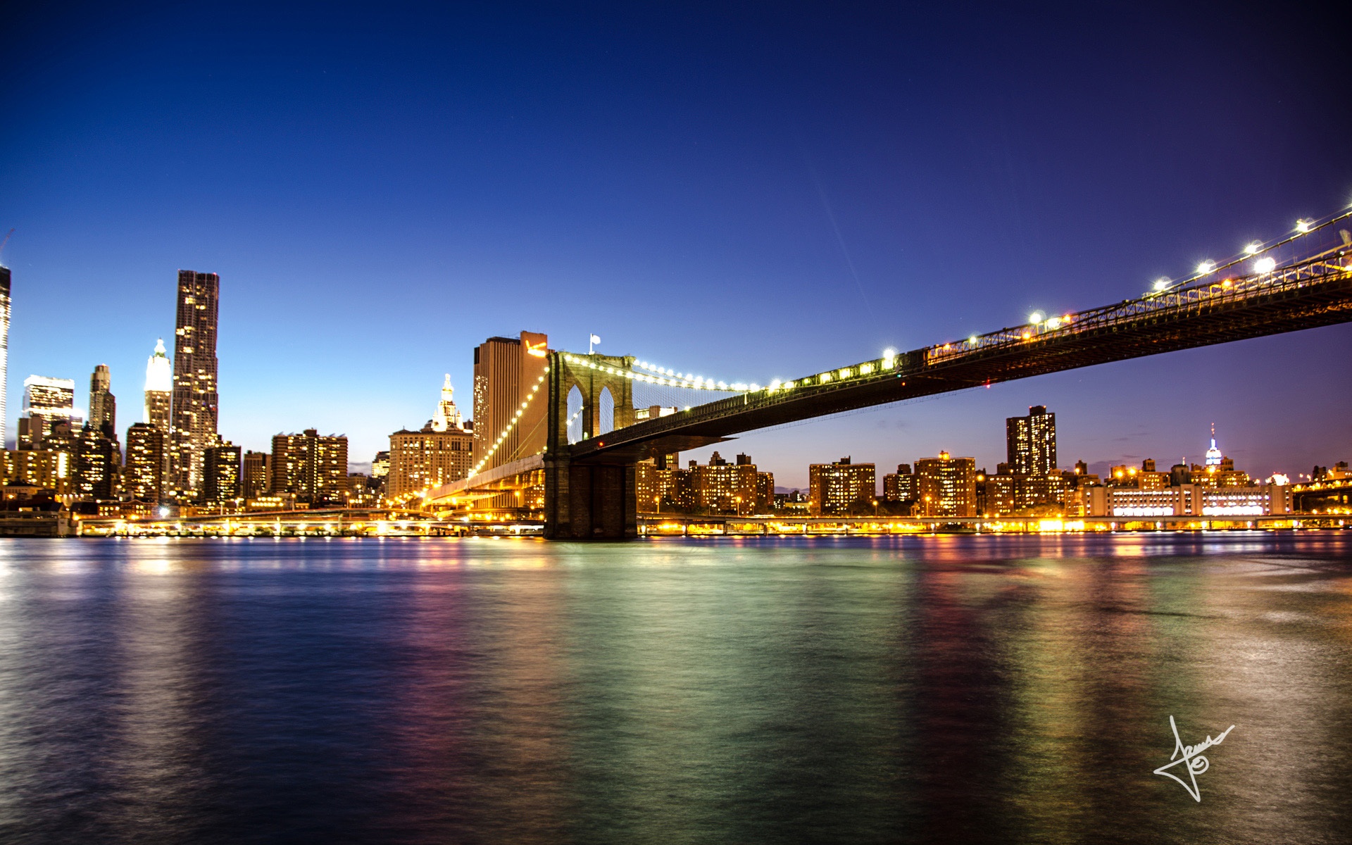 Brooklyn Bridge New York Wallpaper HD