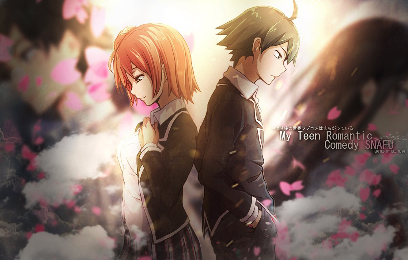 Wallpaper Yuigahama Yui Suggests Oregairu Hachiman This Yahari