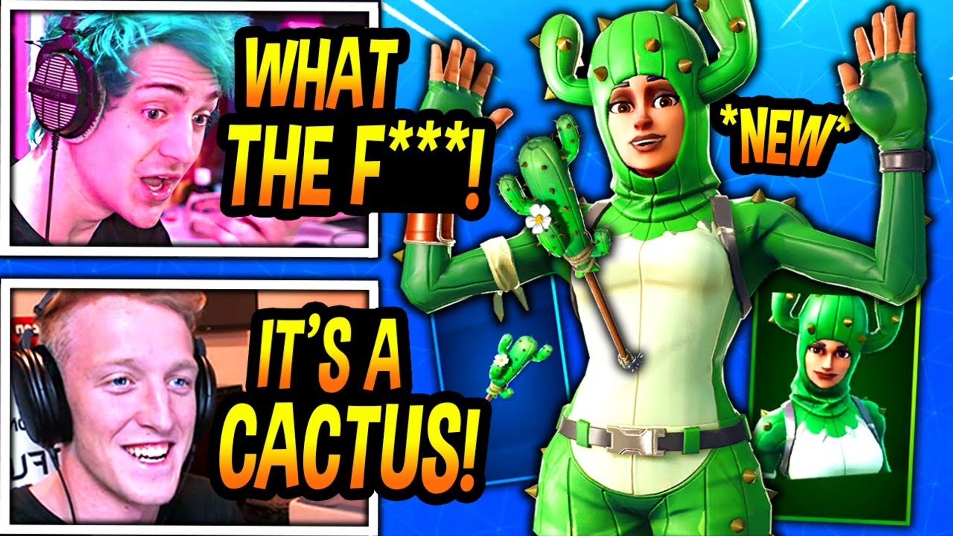 Streamers React To New Prickly Patroller Cactus Skin Hilarious