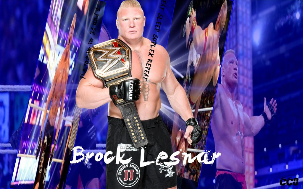 Wwe Champion Brock Lesnar Wallpaper By Charteredcena8