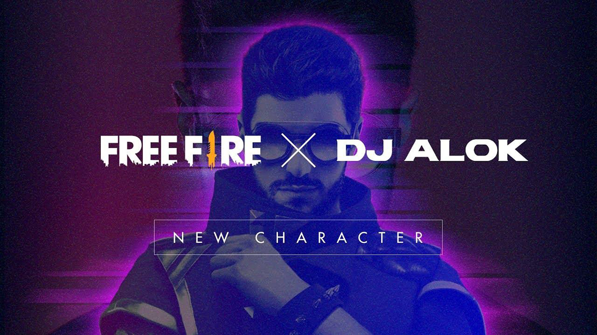 Fire Alok Character HD Wallpaper