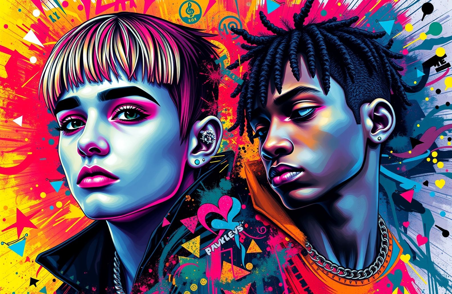 Lil Peep And Xxxtentacion Wallpaper
