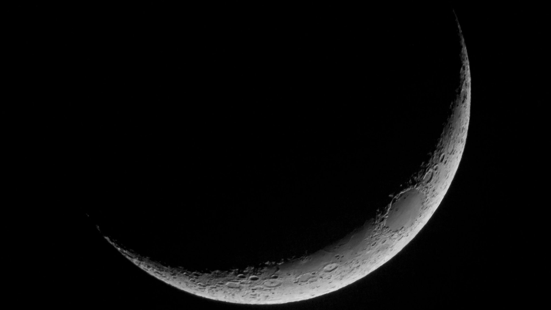 Crescent Moon Wallpaper 4005 Hd Wallpapers in Space   Imagescicom