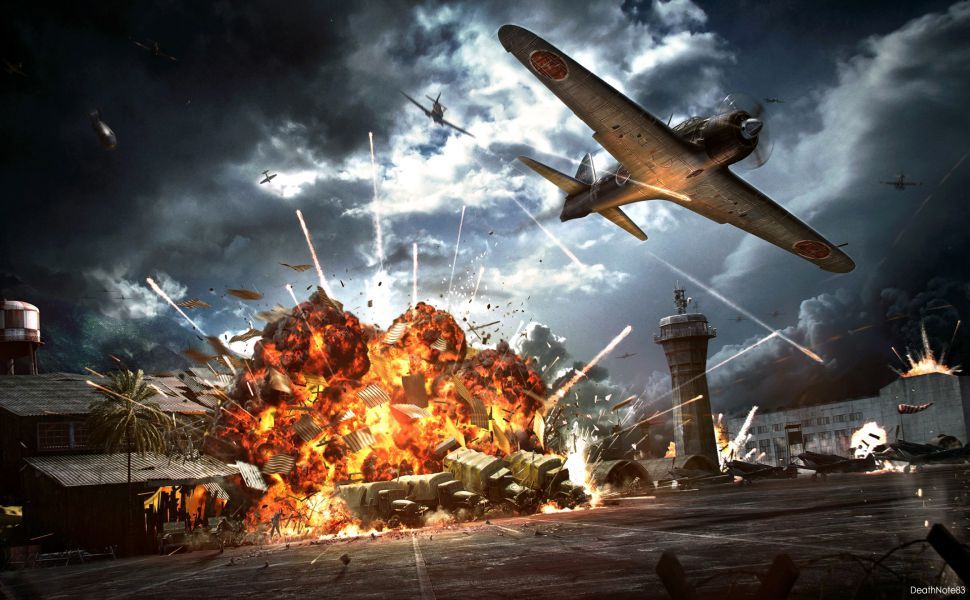 Pearl Harbor Attack HD Wallpaper