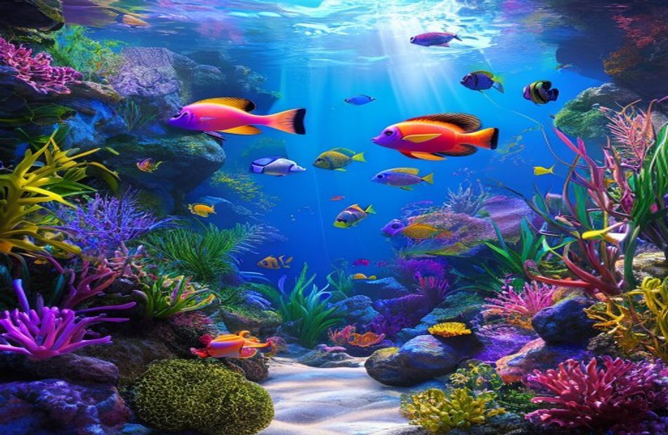3d Live Aquarium Wallpaper