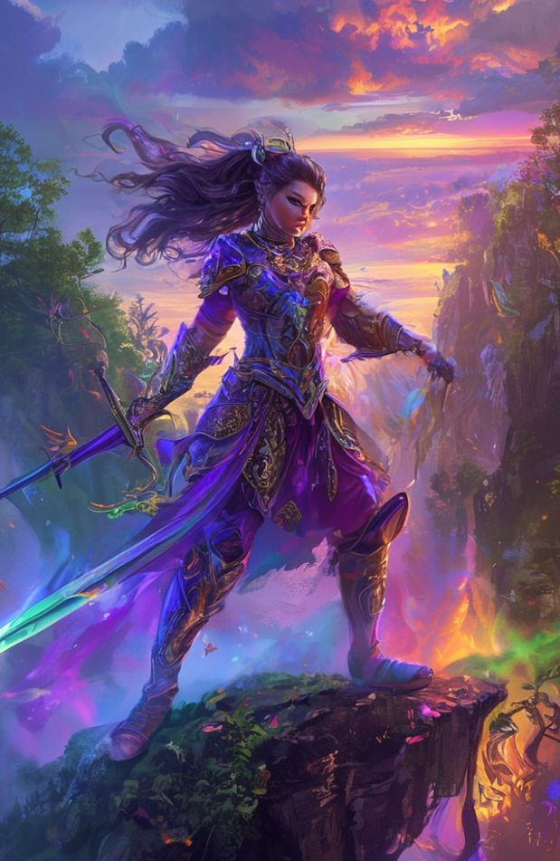 Fantasy Warrior Women Wallpaper