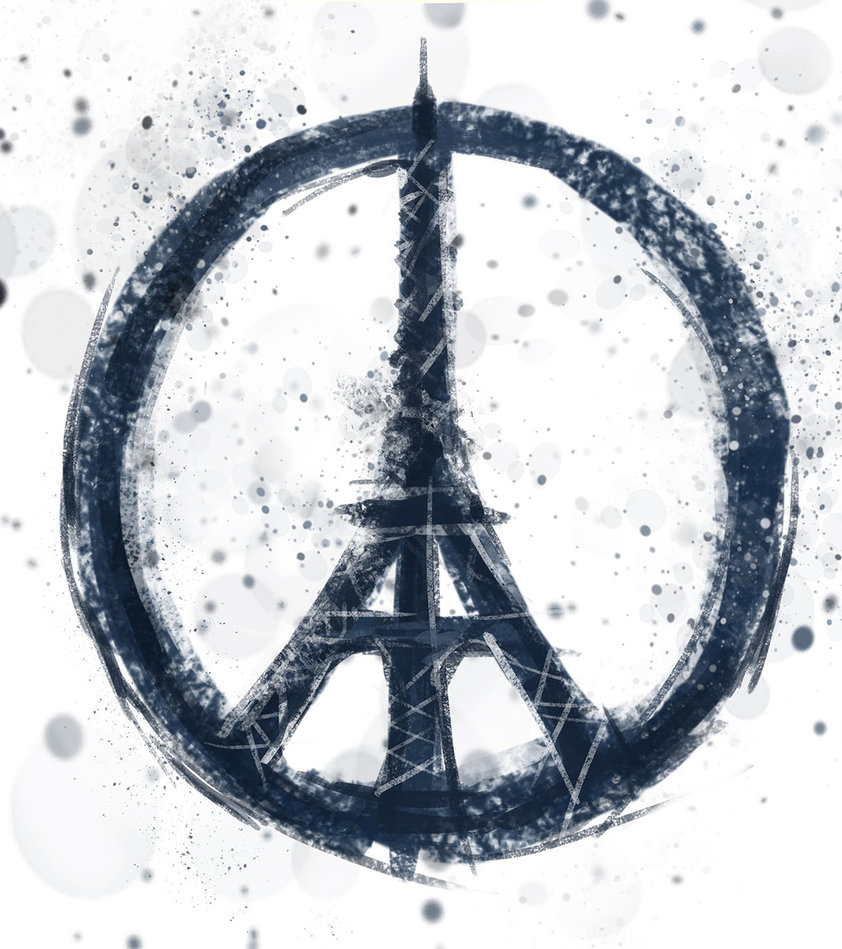 Pray For Paris By Sadecekaan