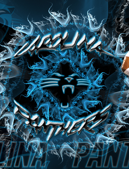 Carolina Panthers Explosion Wallpaper for Phones and Tablets by