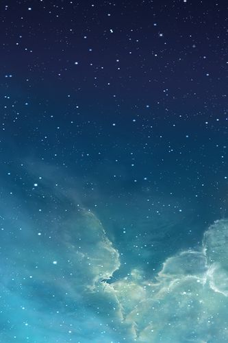 Free Cloudy Stars wallpaper for iPhone 4