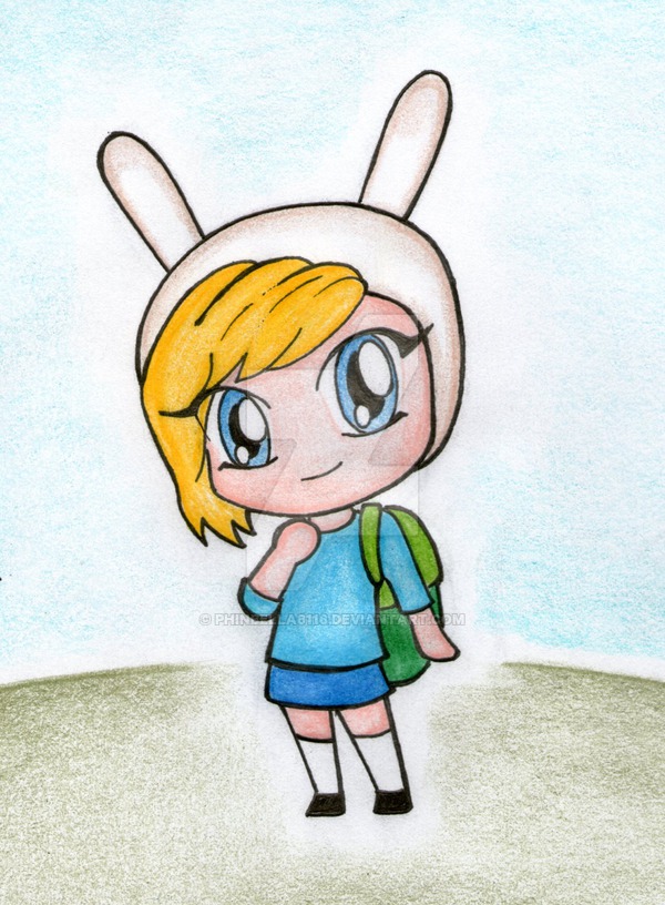 Fionna the human  Chibi by phinbella6116 on
