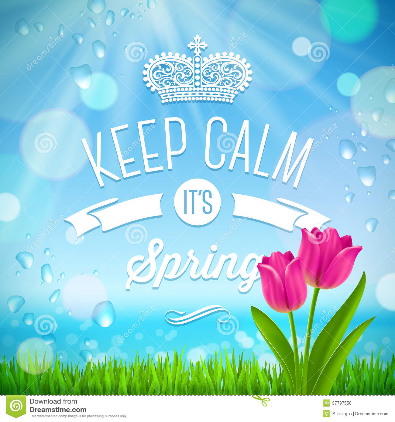 Keep Calm And Think Spring Wallpaper Gallery