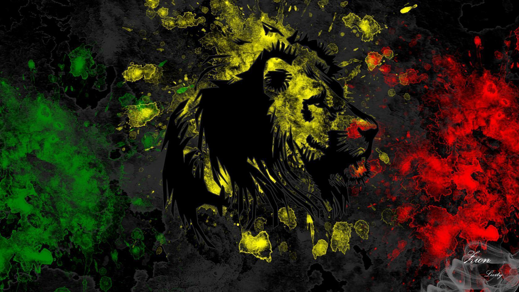 Rasta Lion Wallpapers