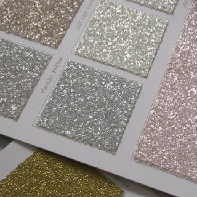 Glitter Wallpaper Floor Tiles Dream Home
