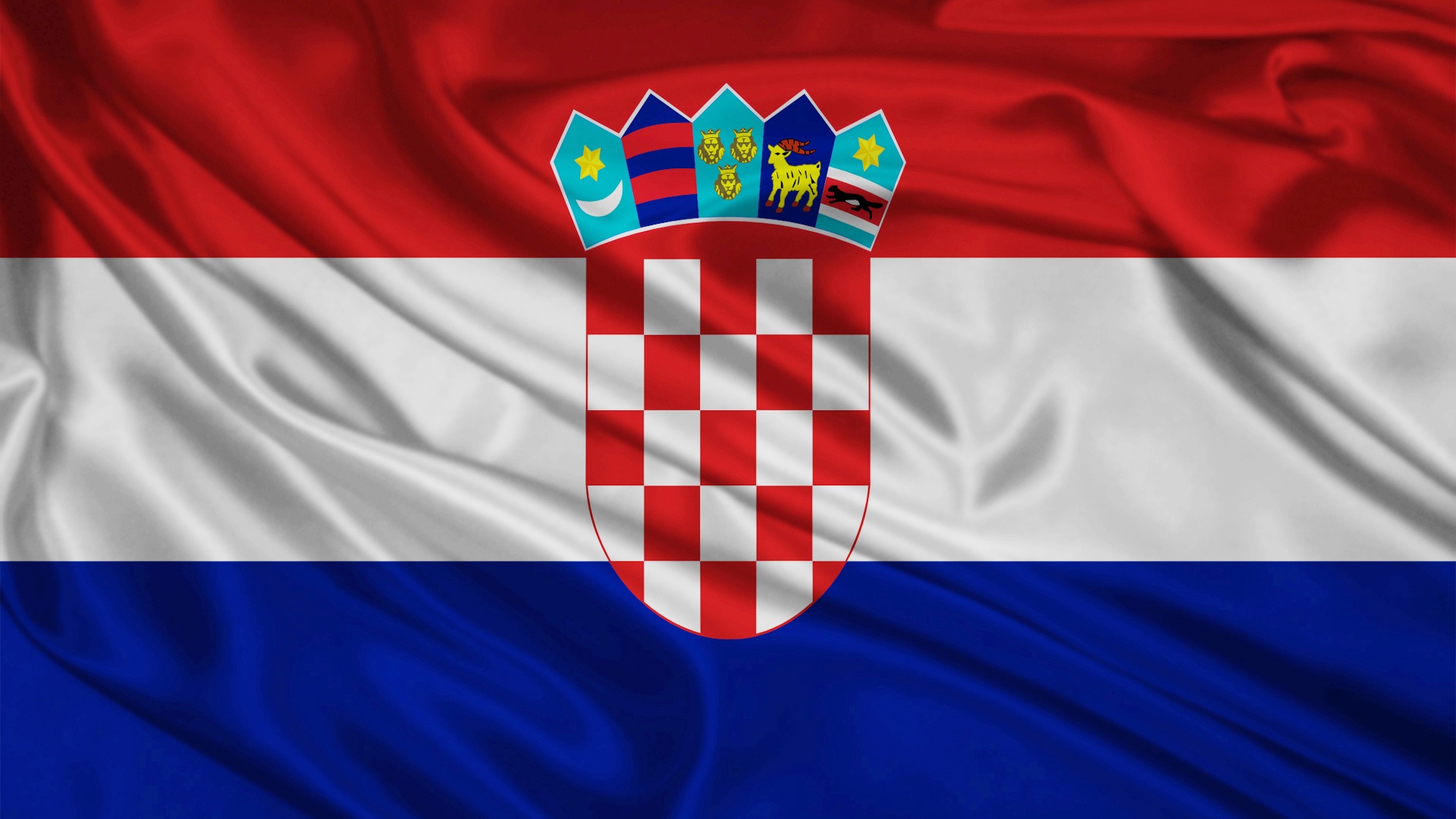 Croatia Flag Desktop Pc And Mac Wallpaper