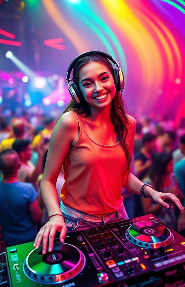 Girl Dj Wallpaper HD