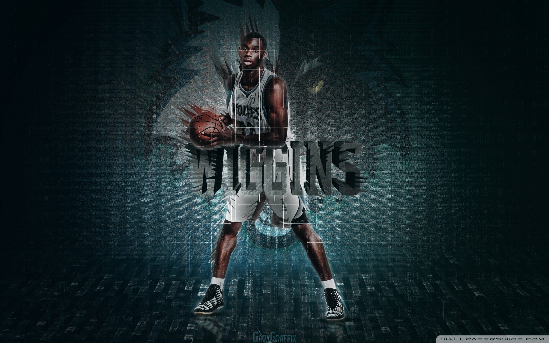 Andrew Wiggins Timberwolves 4k HD Desktop Wallpaper For