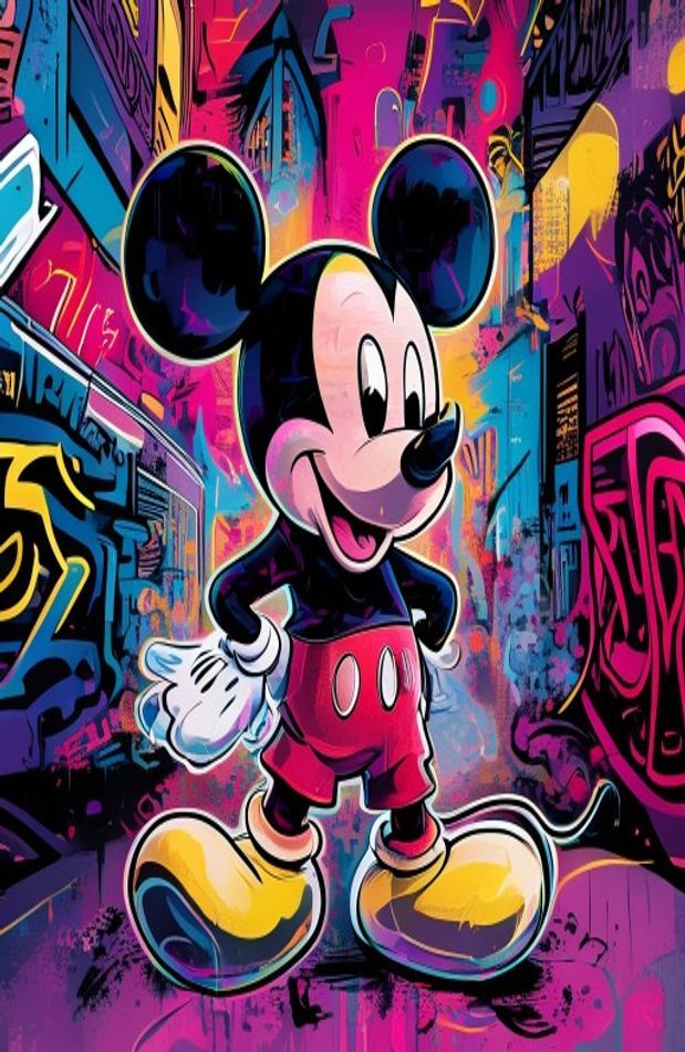 Mickey Mouse Dope Wallpaper
