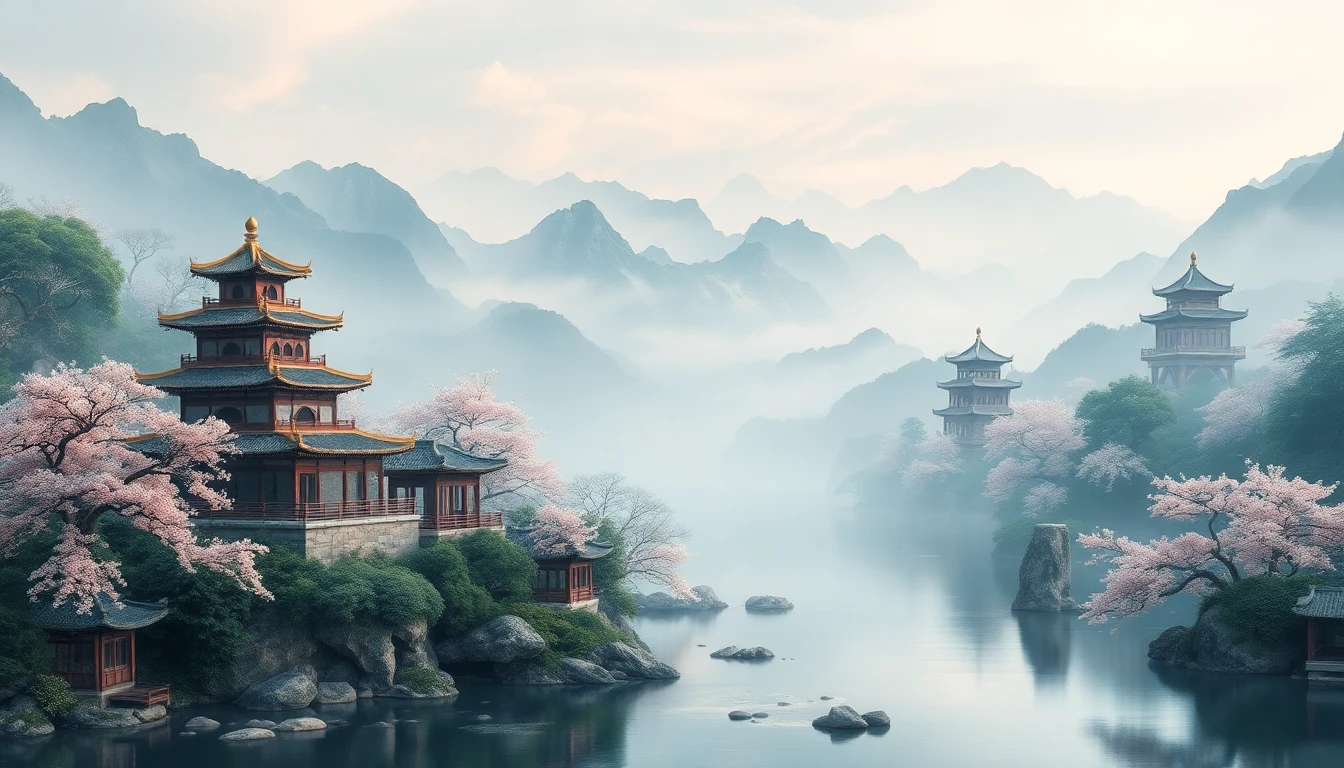 Chinese Landscape Wallpaper