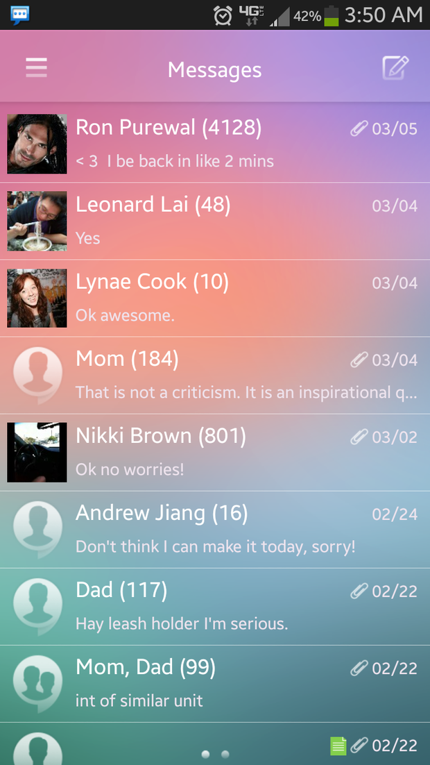 Dress Up Your Texts With These Android Sms Replacement Apps
