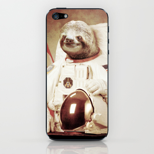 Sloth Astronaut Wallpaper iPhone Ipod