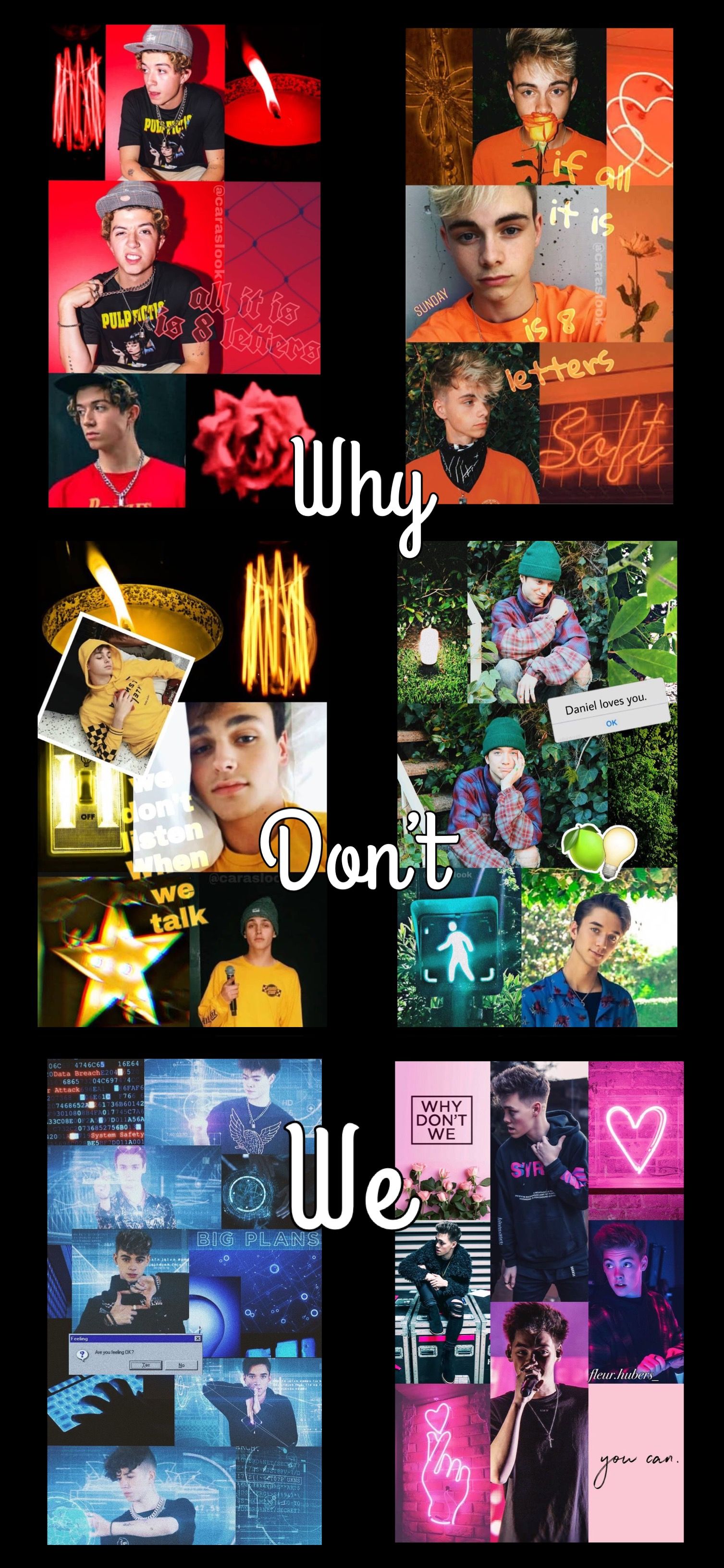 Why Don T We Wallpaper Collage Band