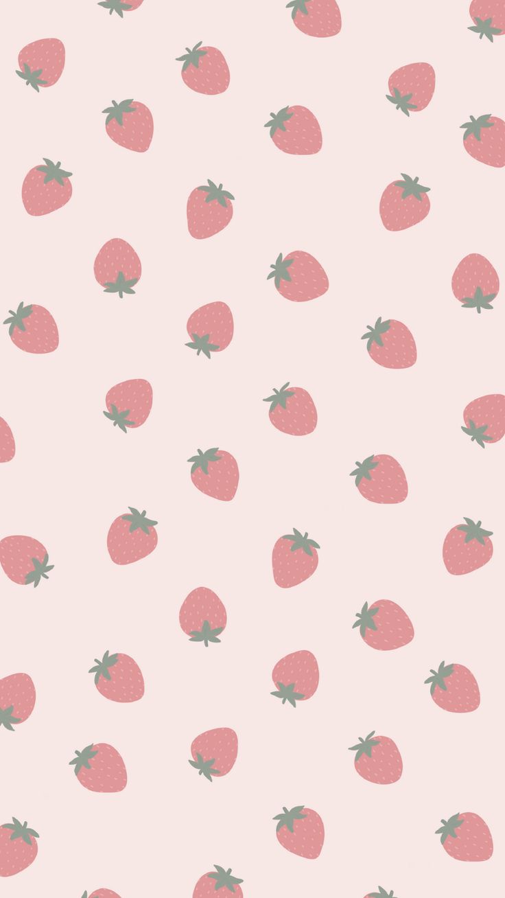 Strawberry Summer Phone Wallpaper In iPhone