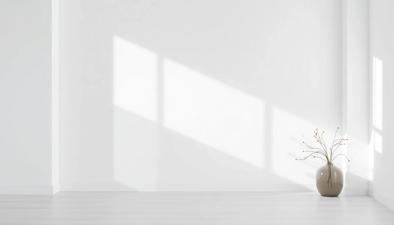 Modern White Wallpaper