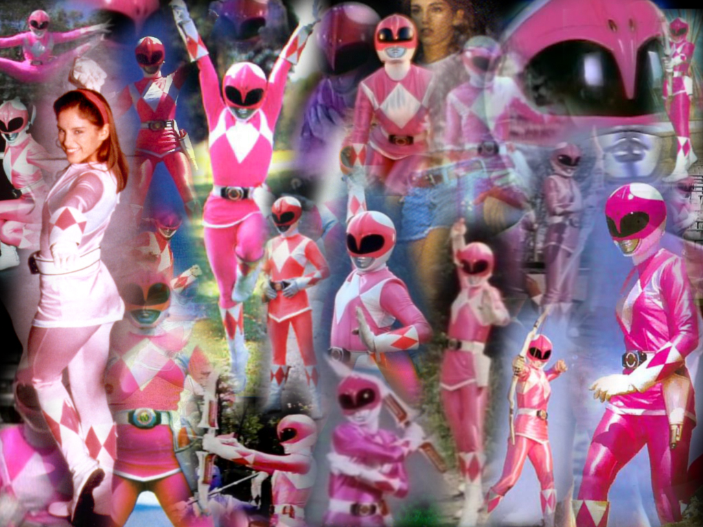 Power Rangers All Pink Wallpaper Picswallpaper