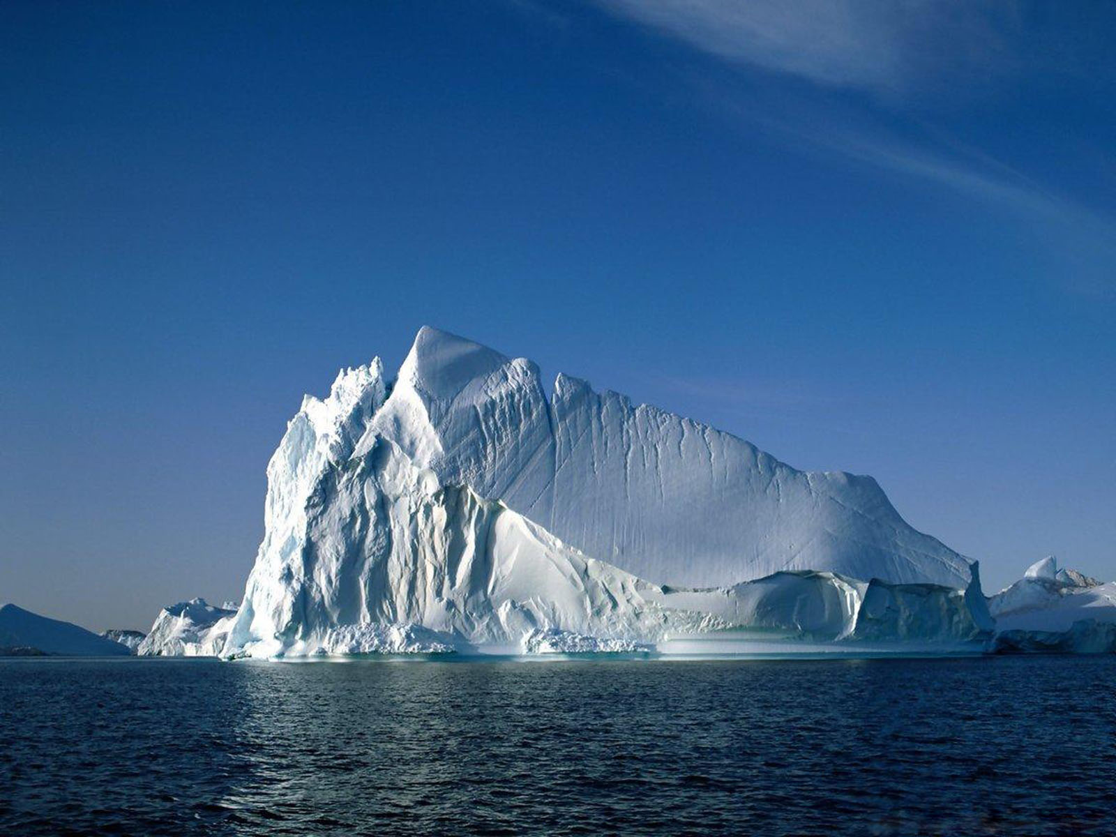 Wallpaper Melted Iceberg