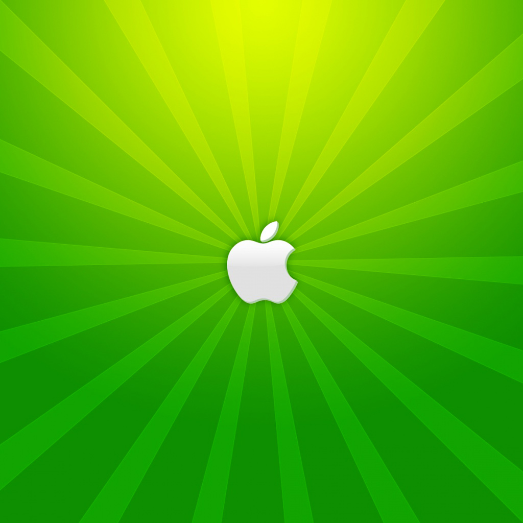 Wallpaper Green Apple Ipad Mini