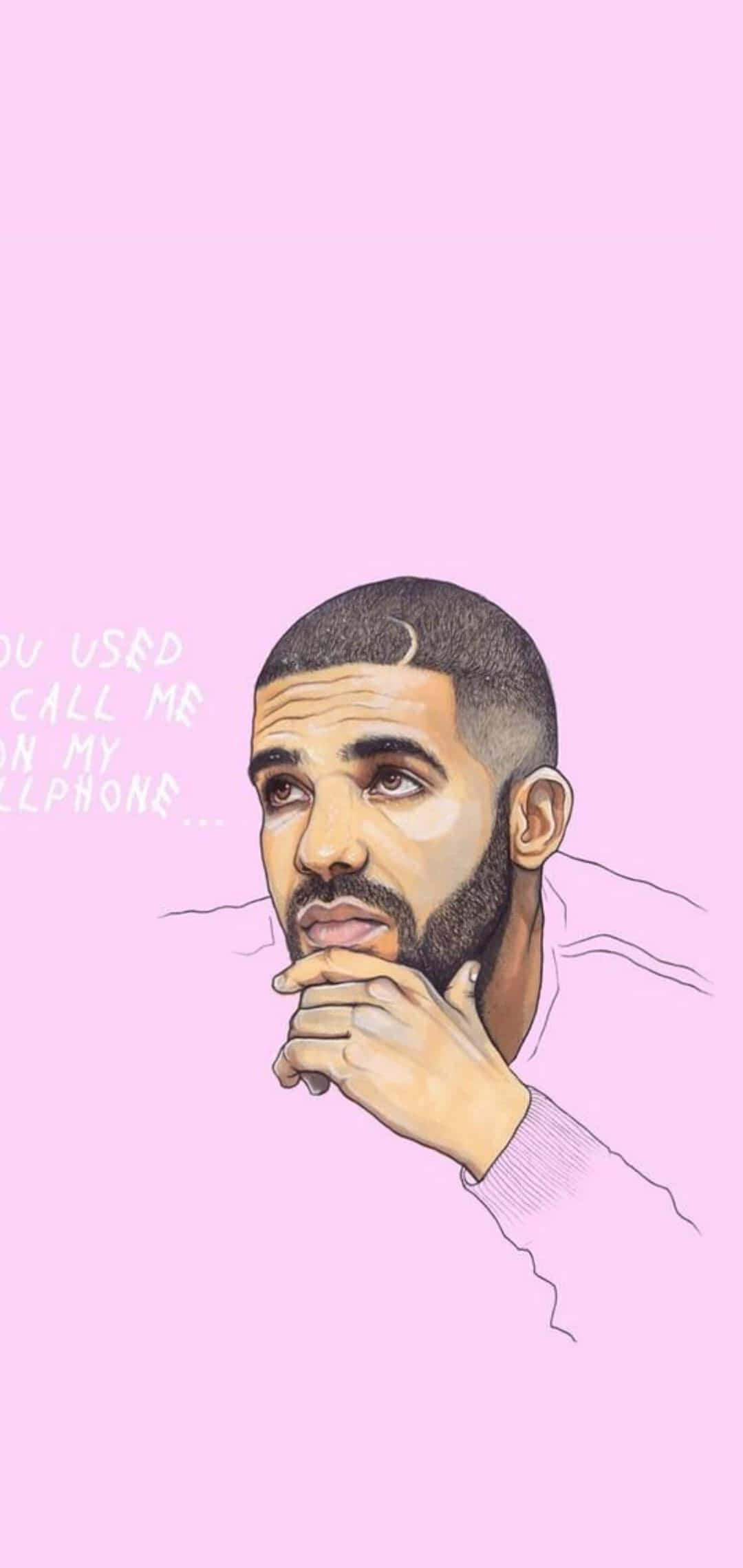 The Aesthetic Side Of Drake Has Captivated Fans All Around World Wallpaper