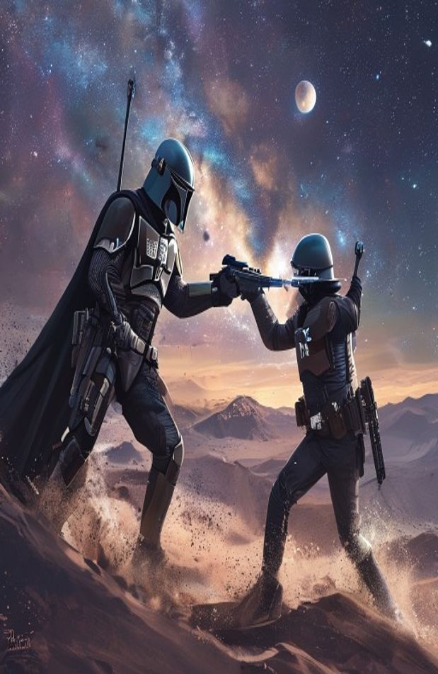 The Mandalorian Art Wallpaper