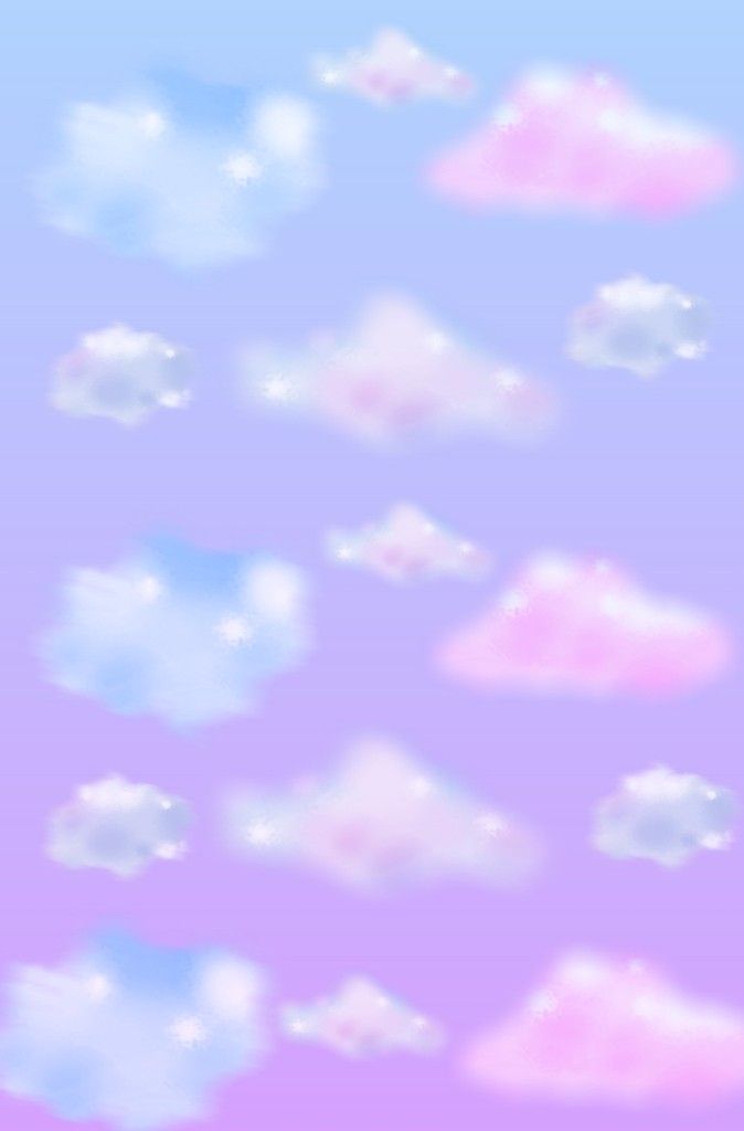 Pink And Blue Cloud Wallpaper