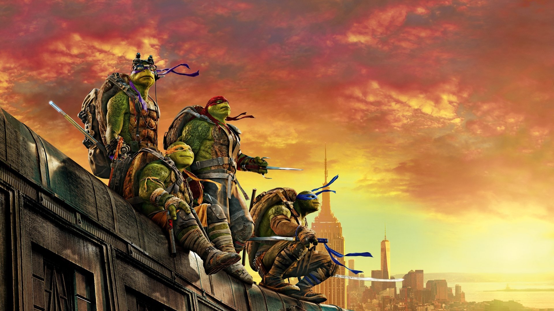 Teenage Mutant Ninja Turtles Out Of The Shadows HD Wallpaper