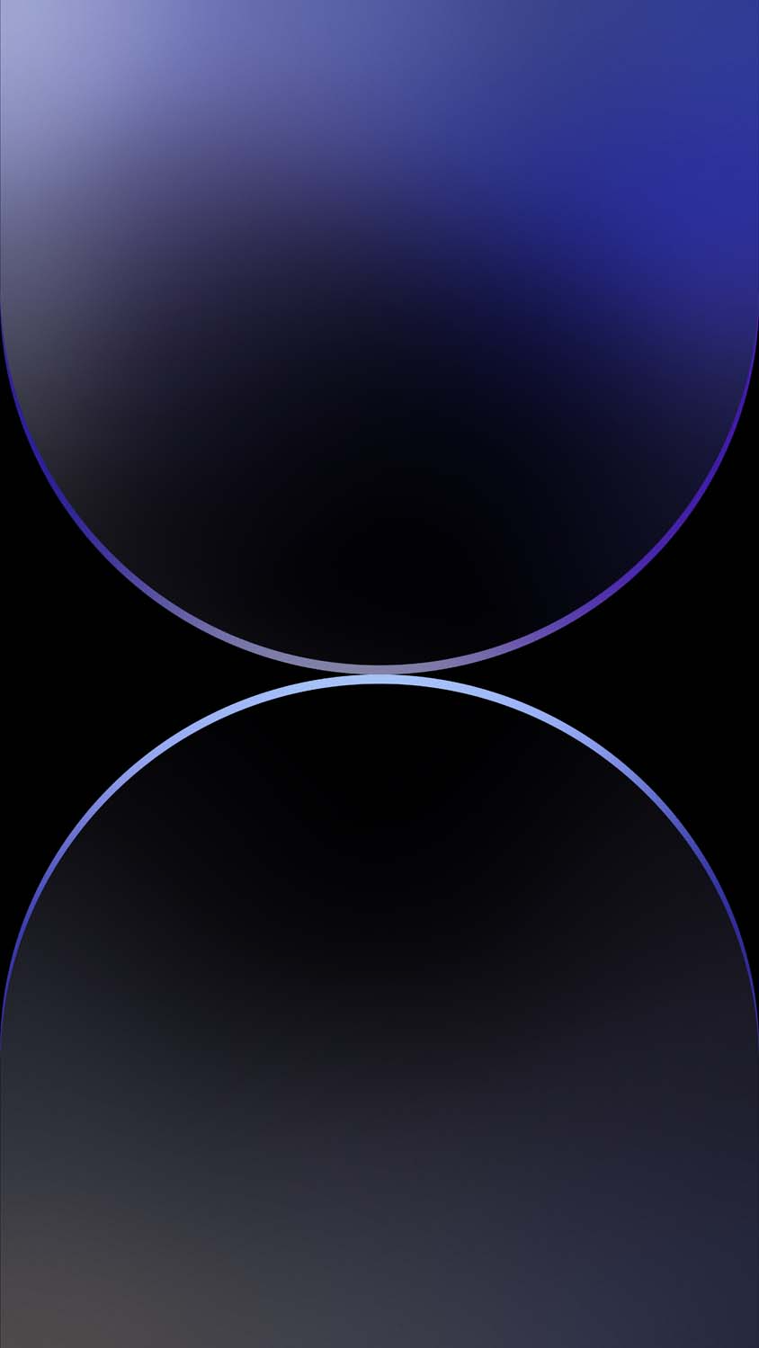 iPhone Pro Max Dark Blue Gradient Wallpaper