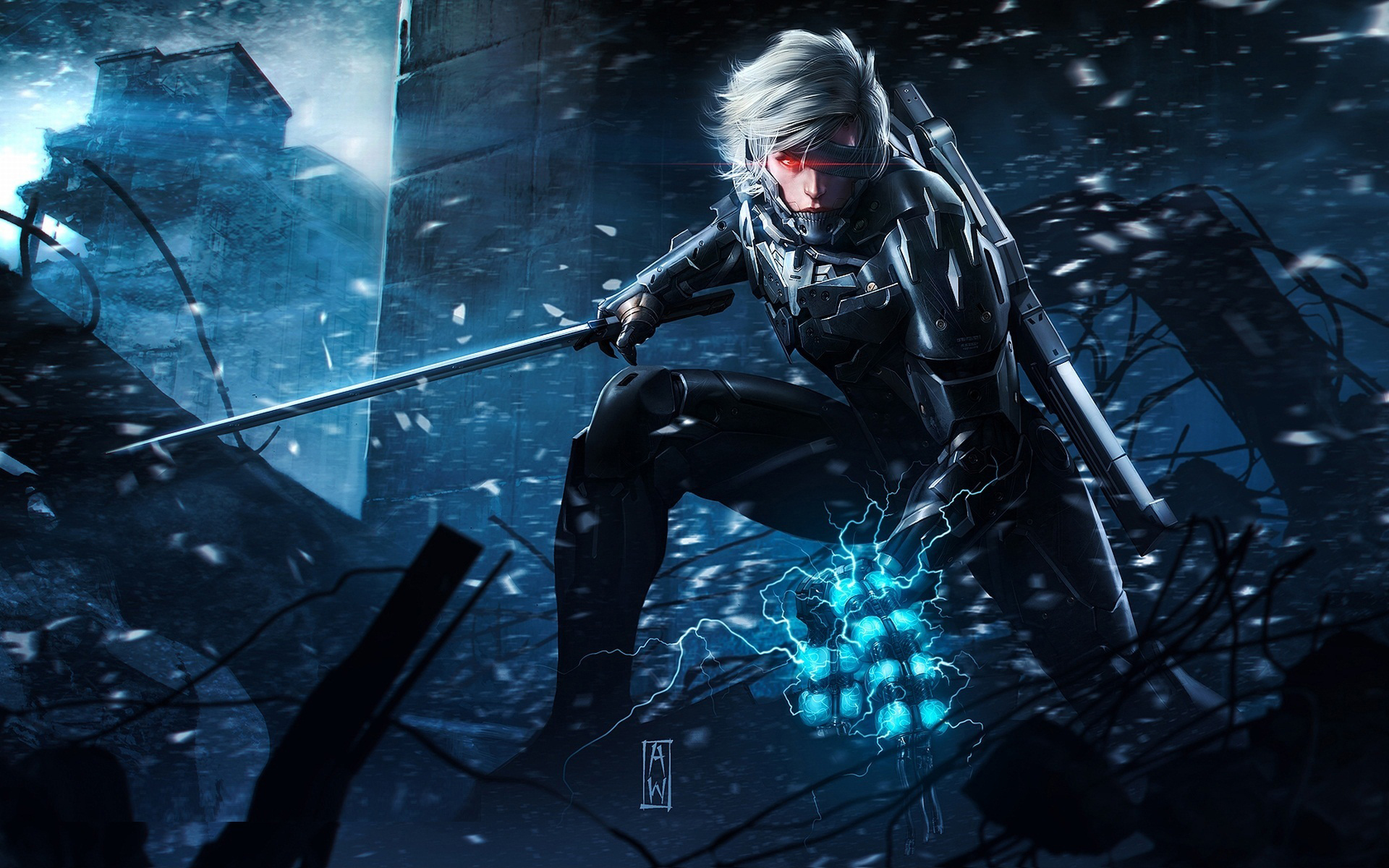 Metal Gear Rising Revengeance Game HD Desktop Wallpaper Full Jpg