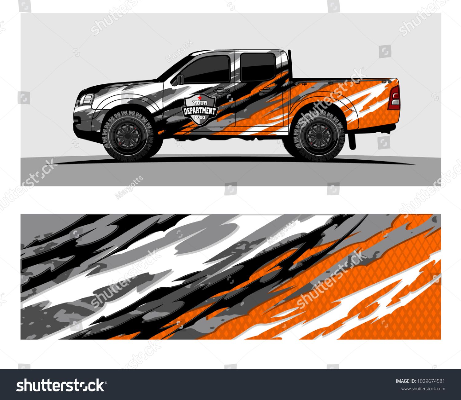 Truck Car And Vehicle Racing Graphic Kit Background For Wrap