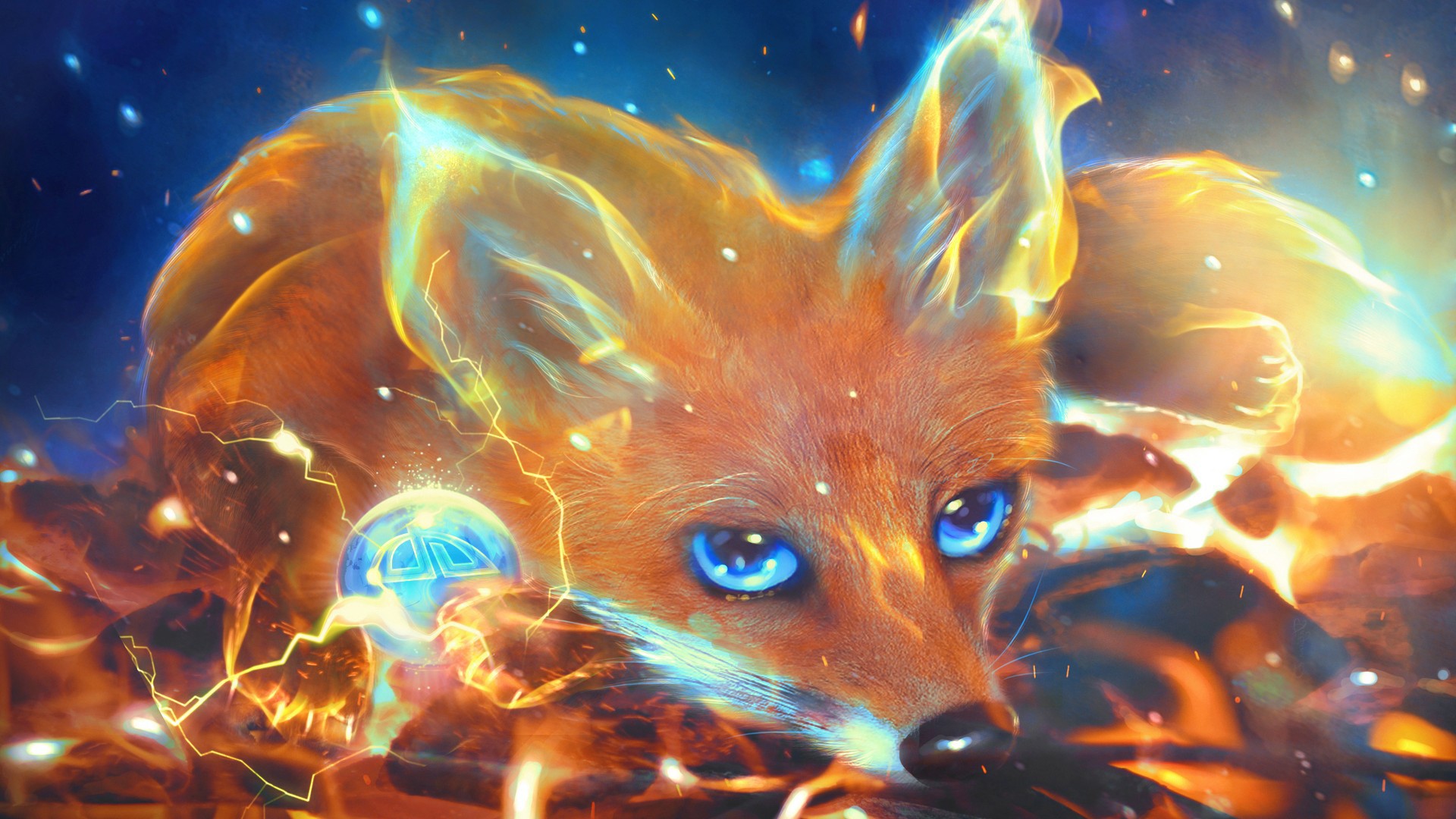 Celestial Fox Wallpaper And Image Pictures Photos