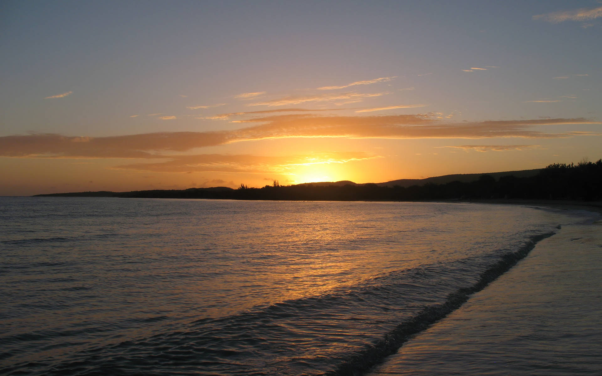 Cuban Beach With Sunset Tgywpnb585z6fyln Wallpaper
