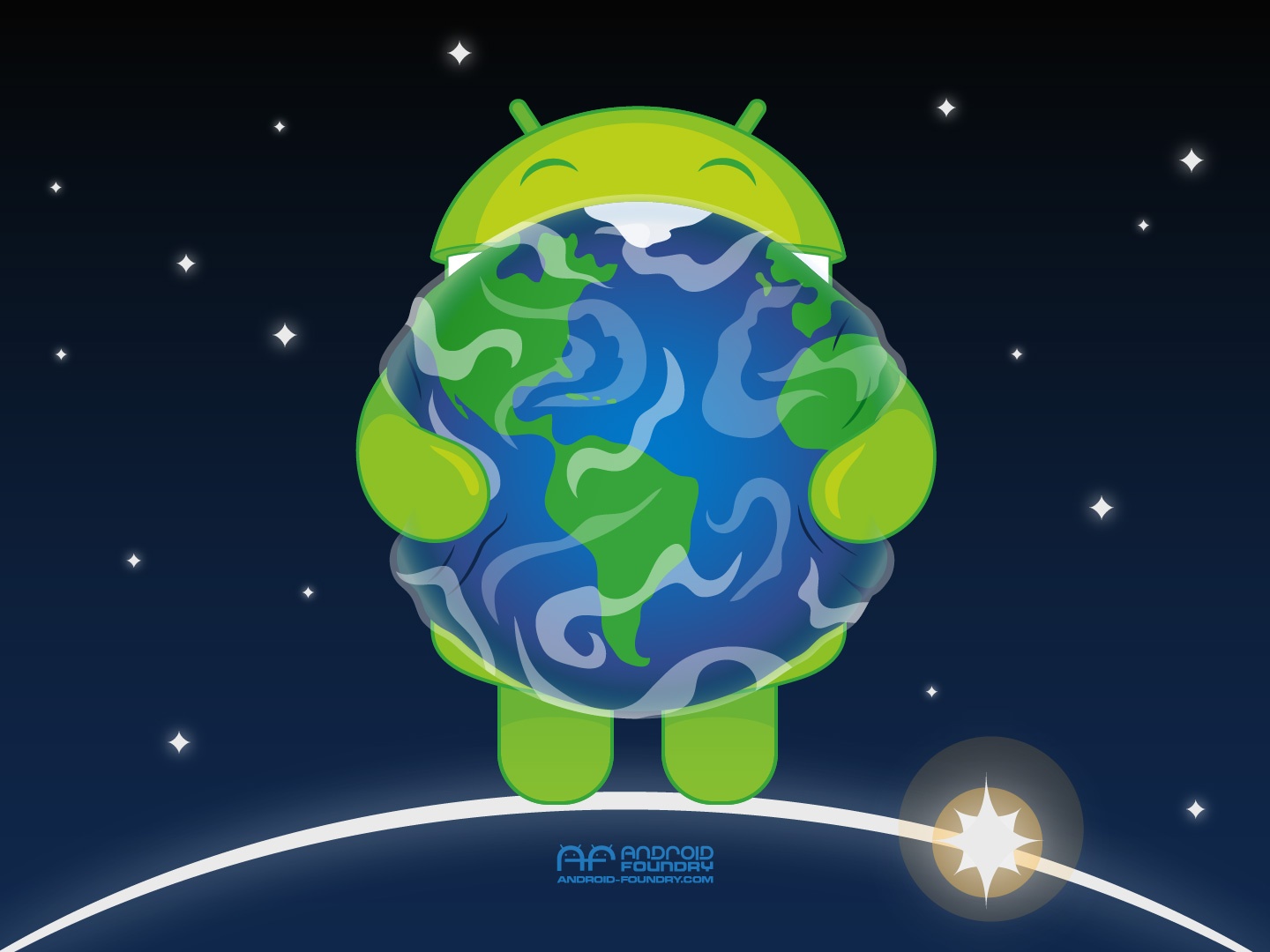 Wallpaper Earth Day Android Foundry