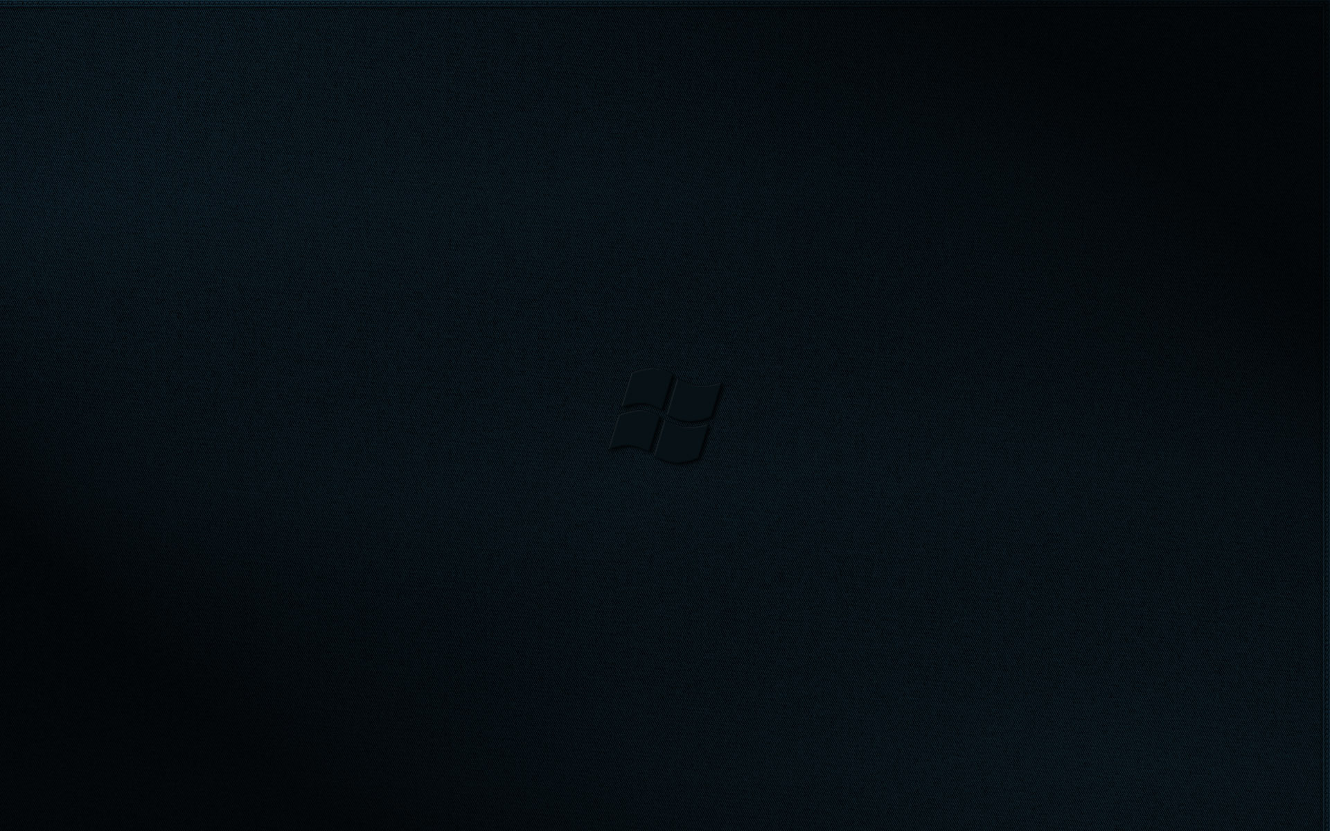 Blue Black Logo Windows Minimalist Light Shadow Wallpaper