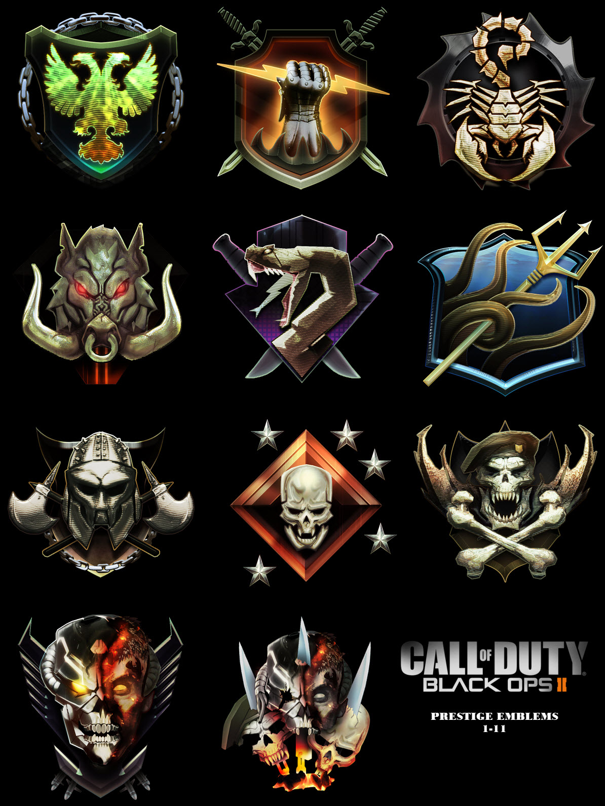 Black Ops Prestige Emblemscall Of Duty Emblems