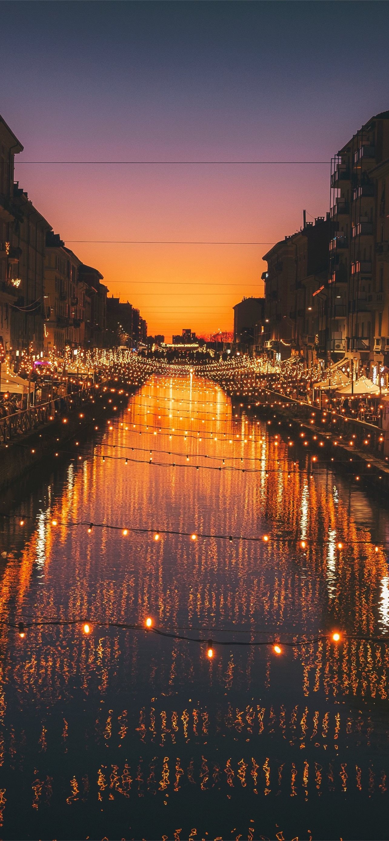Milan City iPhone Wallpaper
